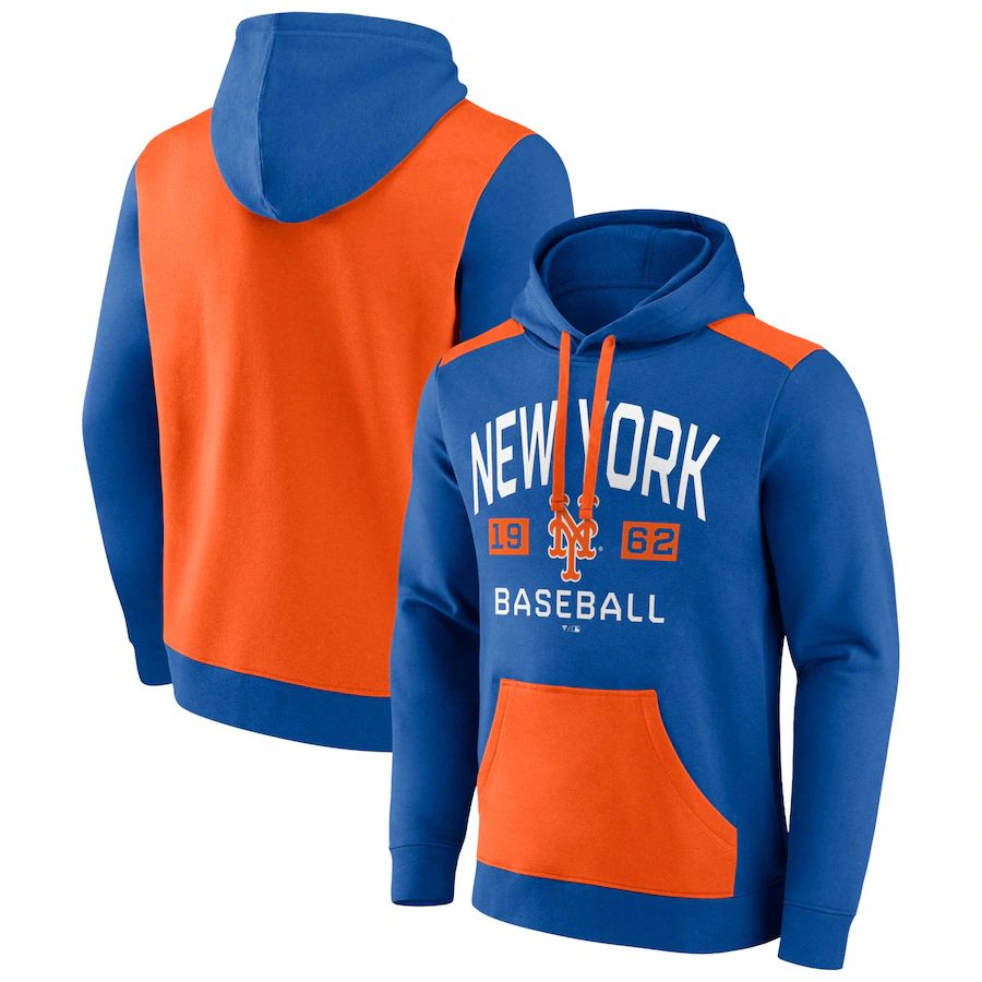 Men 2023 MLB New York Mets blue Sweatshirt style 2->new york mets->MLB Jersey